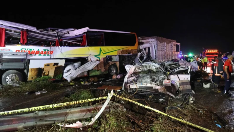 Mersin’de 10 kişinin öldüğü kazada otobüs şoförünün ifadesi ortaya çıktı
