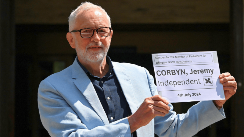 Jeremy Corbyn bağımsız aday olarak seçildi
