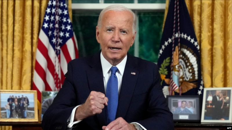 Joe Biden, adaylıktan çekilmesine ilişkin konuştu: Burayı halk yönetir