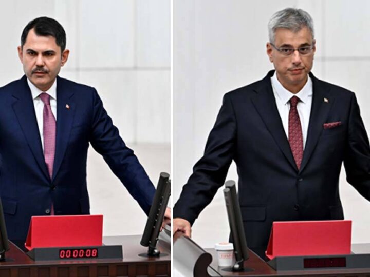 Murat Kurum ve Kemal Memişoğlu Meclis’te yemin etti